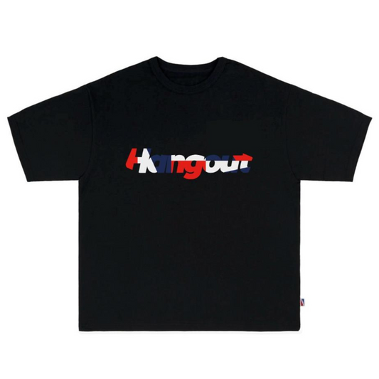 Reflective Jogakbo Logo Wide T-Shirt (Black)