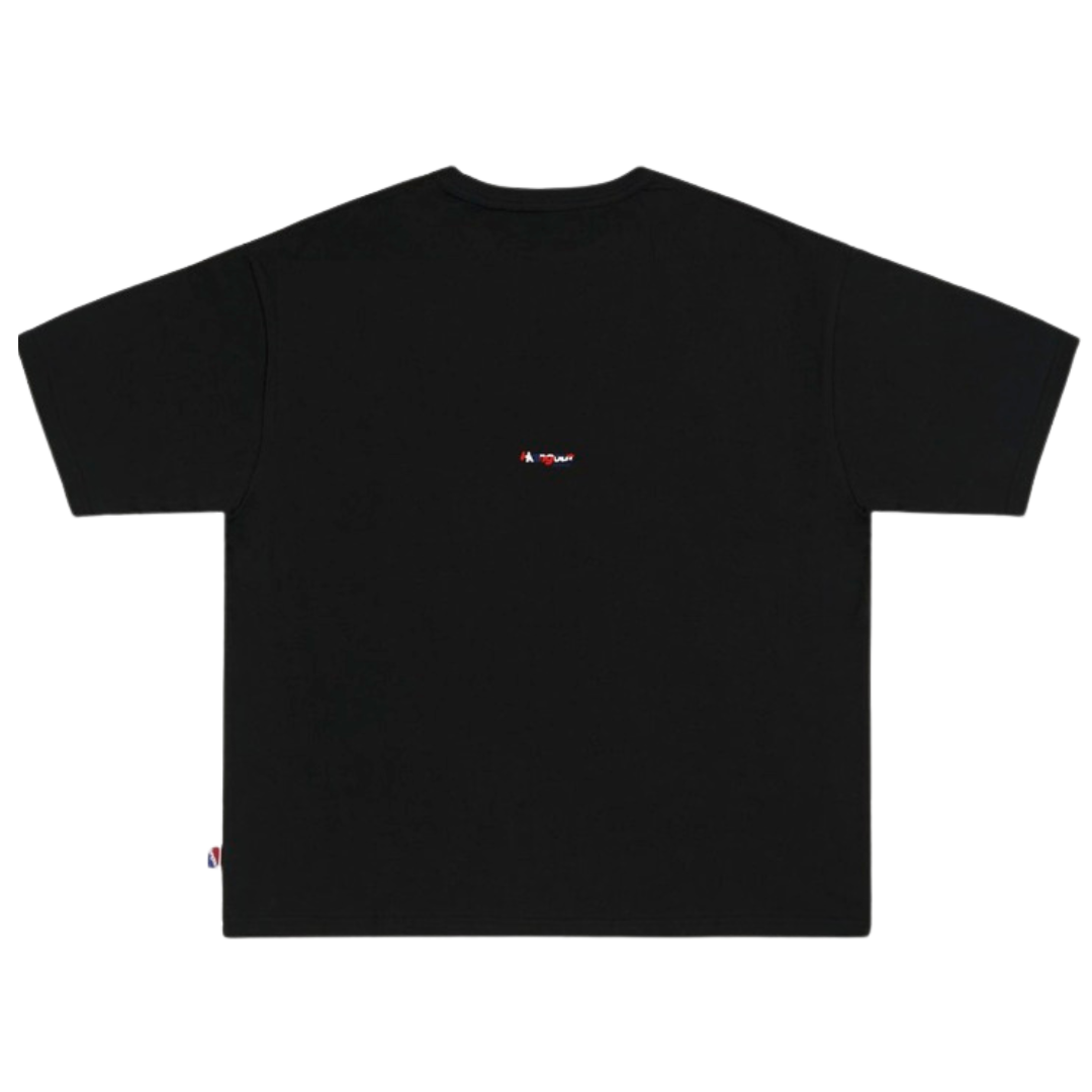 Reflective Jogakbo Logo Wide T-Shirt (Black)