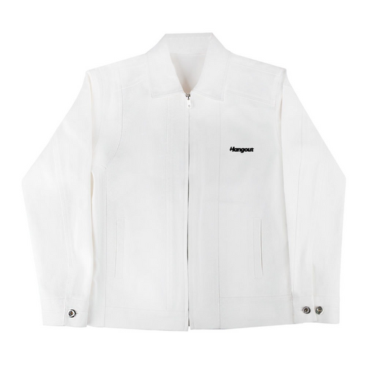 X Joonsik Asymmetrical Jacket (White)