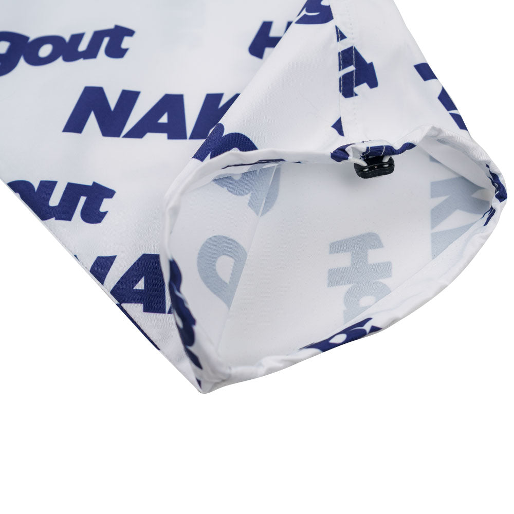 X Nakd logo pattern pants (White)