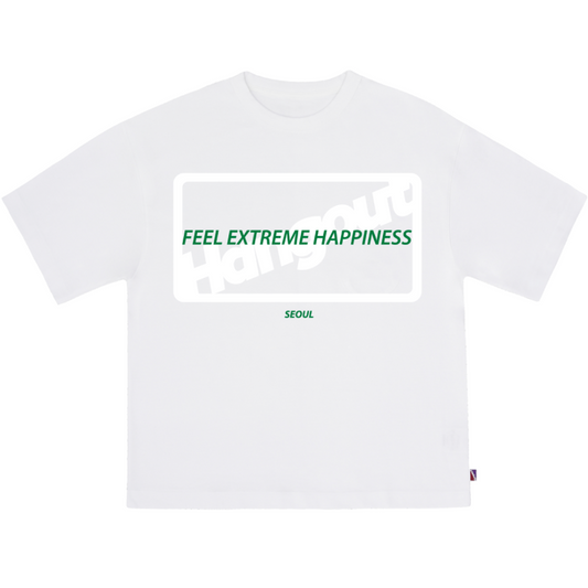 Reflective Logo Feat.Chorok Wide T-Shirt (White)