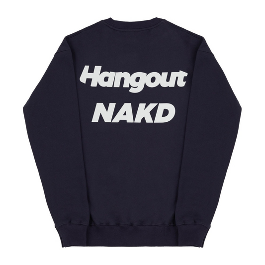 X NAKD SEOUL Reflective Namsak Sweatshirt (Navy)