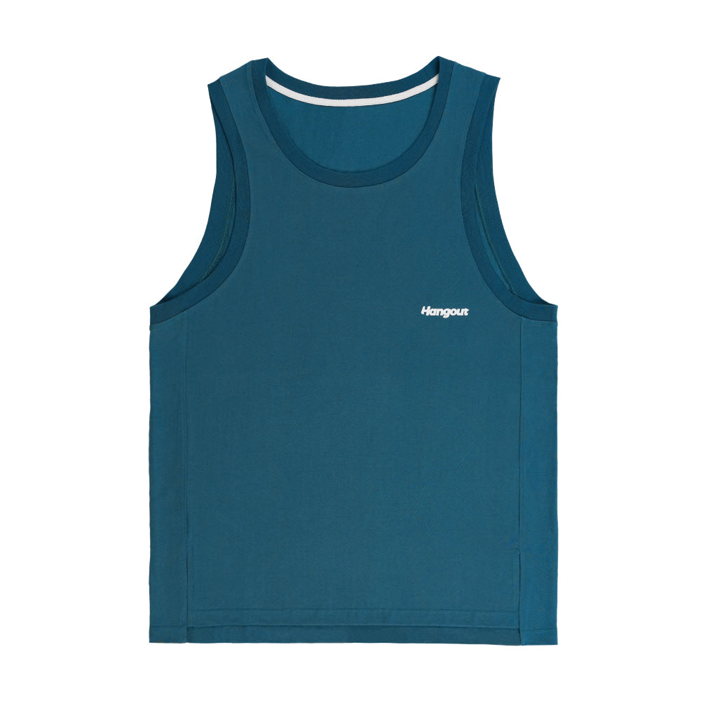 Feel Extreme Happiness Sleeveless (Blue Green)