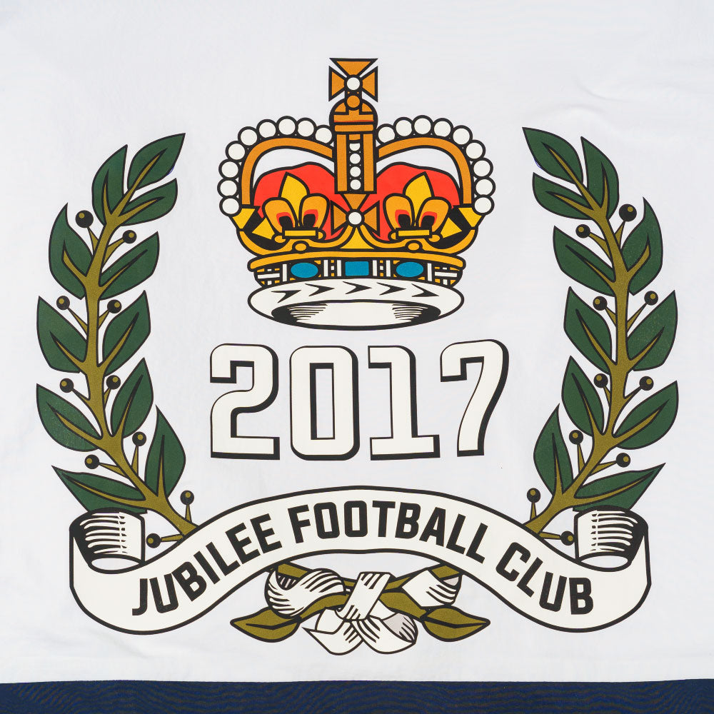 X Jubilee Football Club Windbreaker (White)