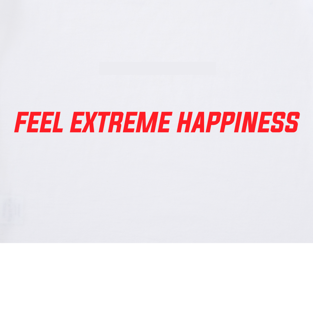 Bbalgang Feel Extreme Happiness T-Shirt (White)
